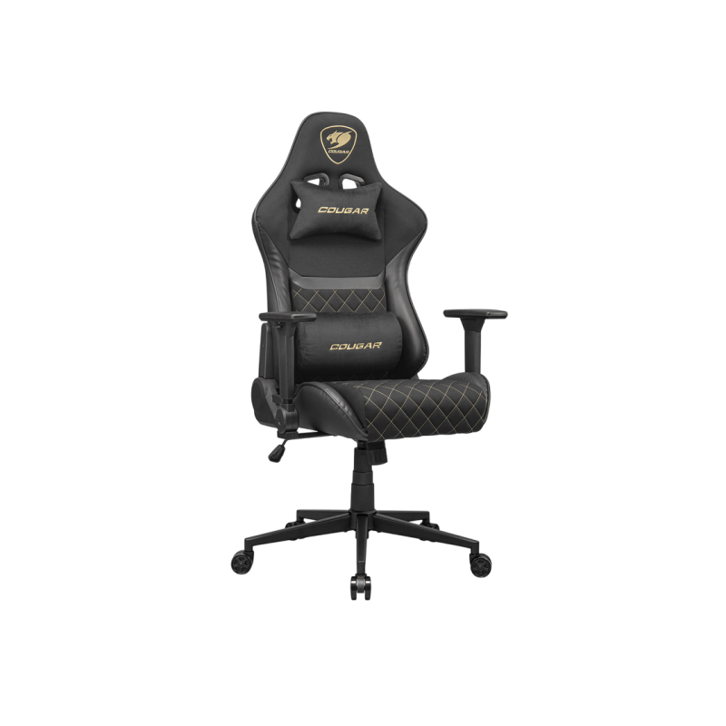 Кресло Cougar Armor One V2 GOLD F Black/Gold