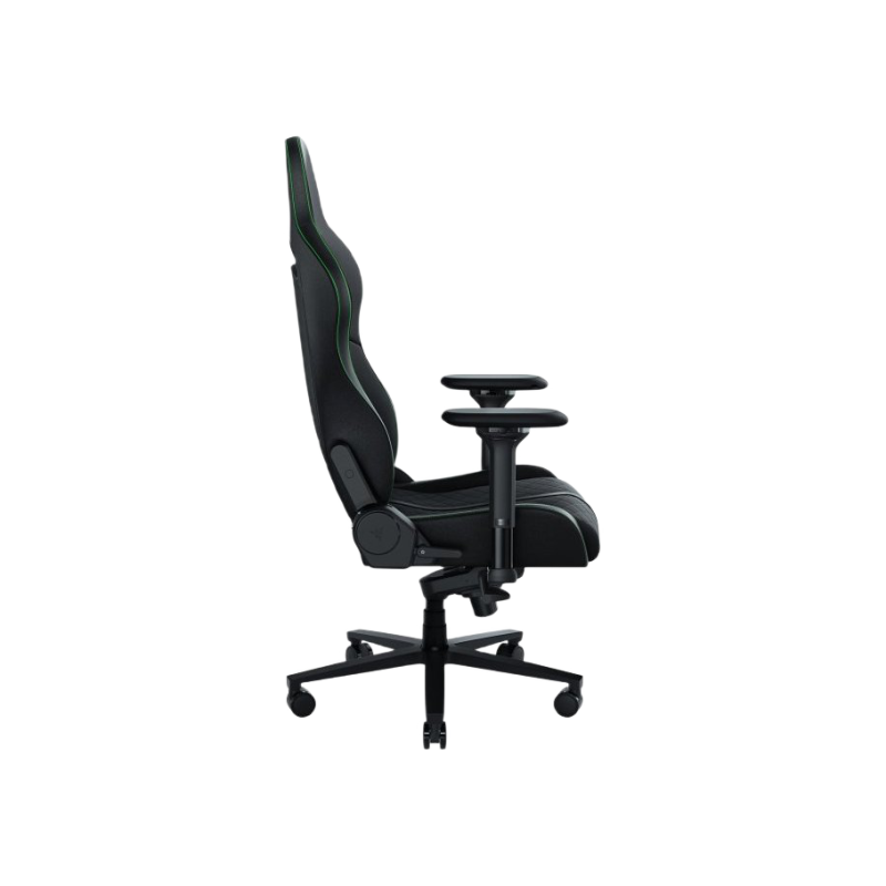 Gaming Chair Razer Enki - Green, Maximum load 136 kg, Headrest & Lumbar cushion, Black/Green