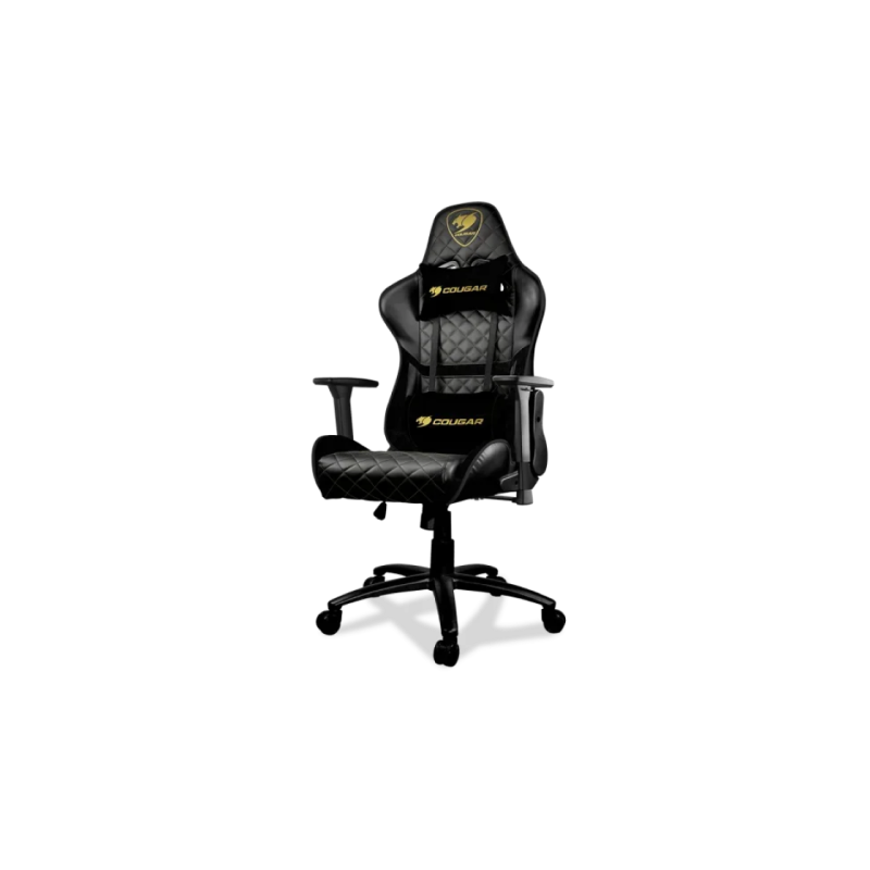 Кресло Cougar HOTROD Royal Black/Gold