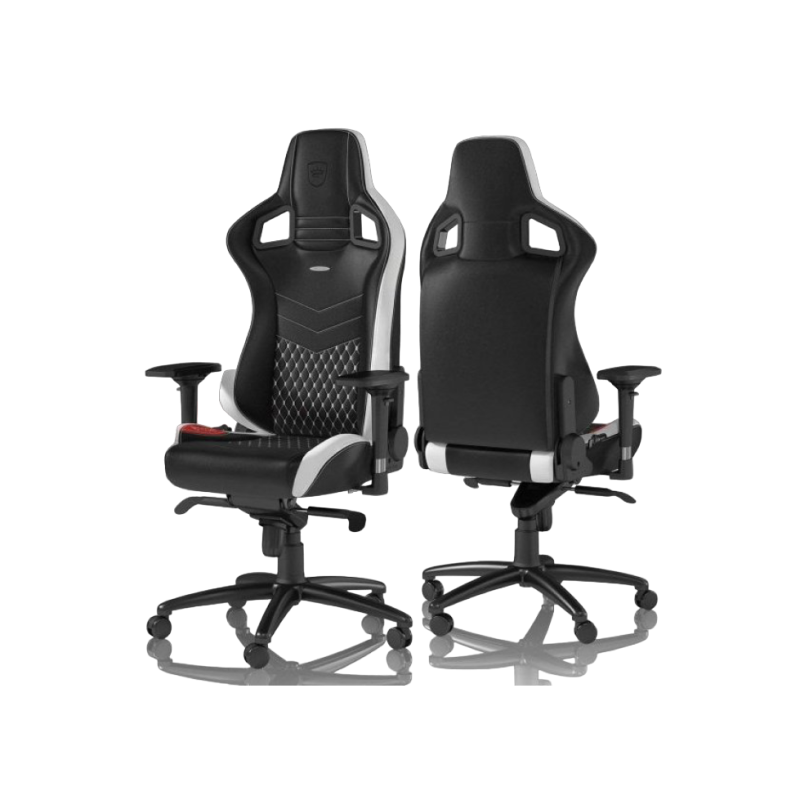 Кресло Noble Epic NBL-RL-EPC, Black/Red/White, 123624