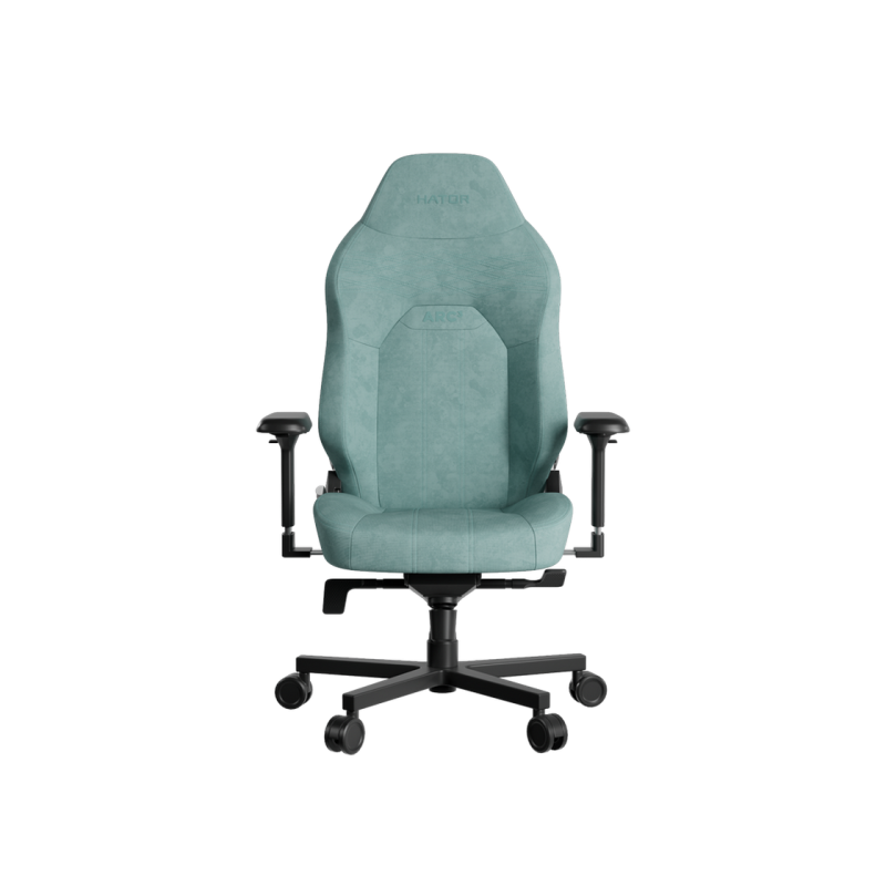 Игровое кресло HATOR Arc 3 L Velor, бирюзовое.