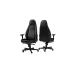 Кресло Noble Icon NBL-ICN-PU-BPW Black/White