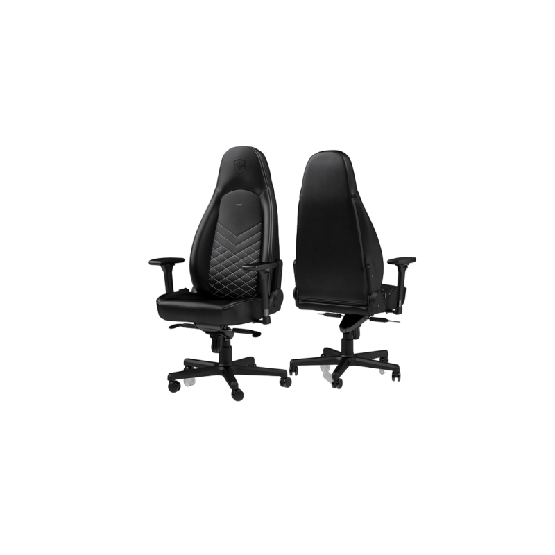 Кресло Noble Icon NBL-ICN-PU-BPW Black/White
