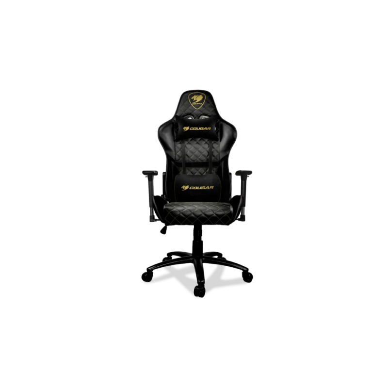 Кресло Cougar HOTROD Royal Black/Gold
