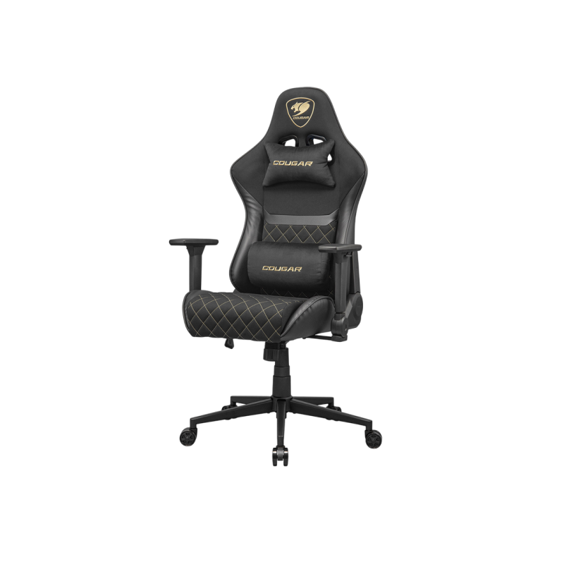 Кресло Cougar Armor One V2 GOLD F Black/Gold