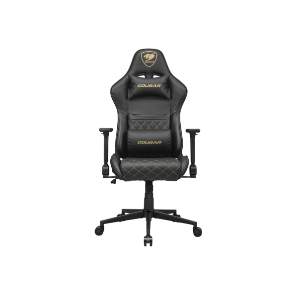 Кресло Cougar Armor One V2 GOLD Black/Gold
