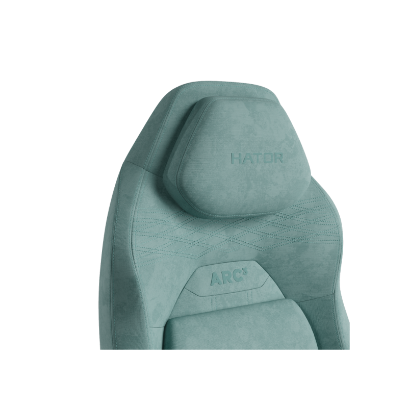 Игровое кресло HATOR Arc 3 L Velor, бирюзовое.