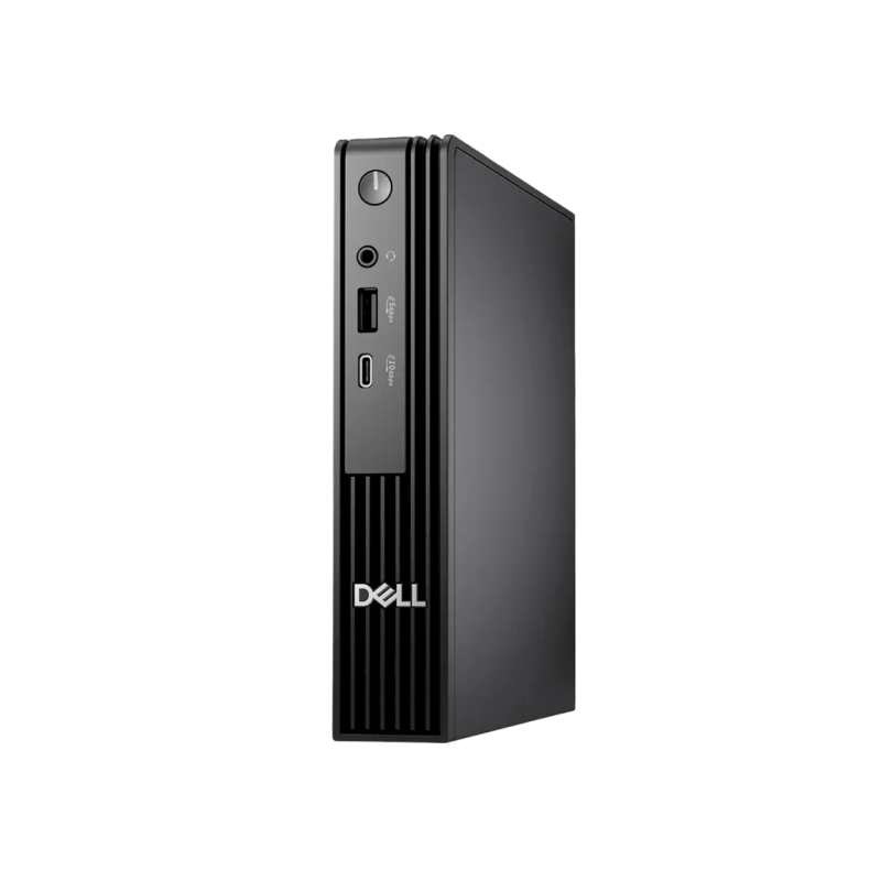 Dell Pro Micro QCM1250 MFF Black (Core i3-14100T 2.7-4.4GHz, 8GB RAM, 512GB SSD, WiFi, Win 11 Pro
