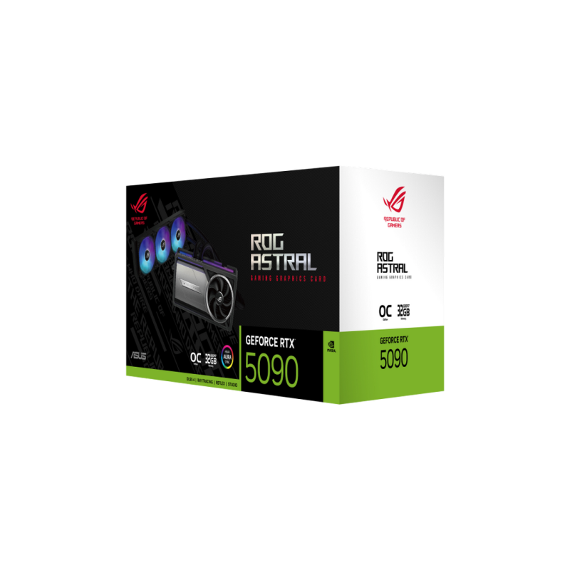 VGA ASUS RTX5090 32GB GDDR7 ROG Astral Gaming LC OC (ROG-ASTRAL-LC-RTX5090-O32G-GAMING