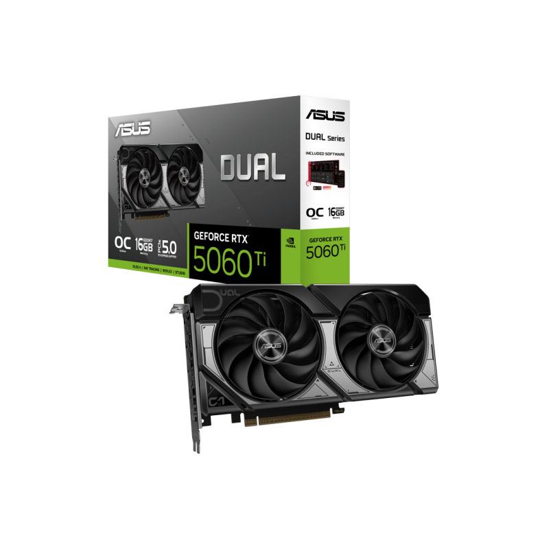 Видеокарта Asus GeForce RTX 5060 Ti Dual OC