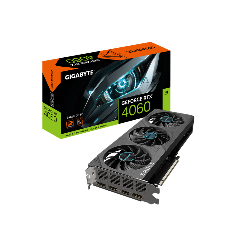 Видеокарта Gigabyte GeForce RTX 4060 Eagle OC