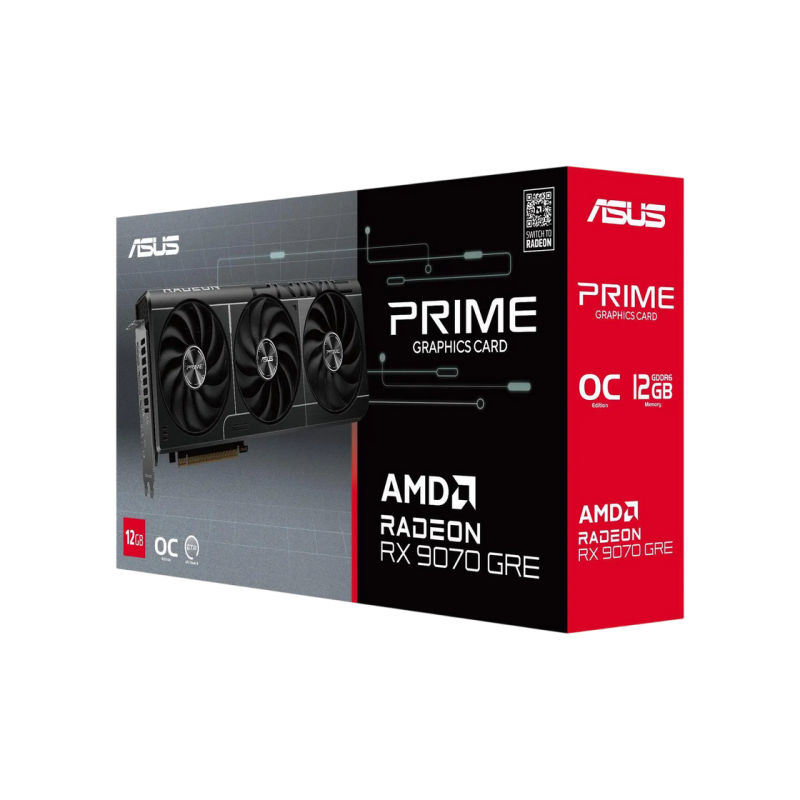 Видеокарта Asus Radeon RX 9070 GRE Prime OC