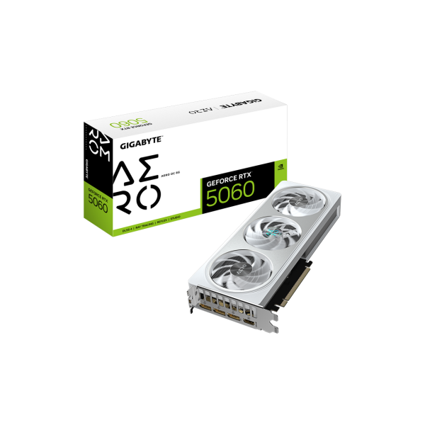 Placa Video Gigabyte GeForce RTX 5060 Aero OC