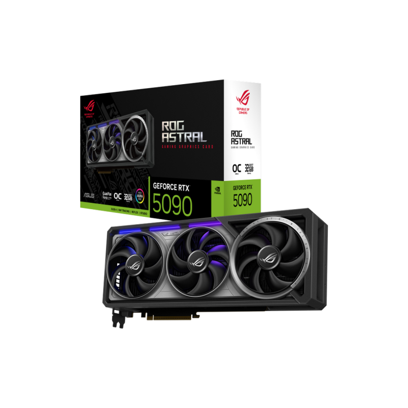 VGA ASUS RTX5090 32GB GDDR7 ROG Astral Gaming OC (ROG-ASTRAL-RTX5090-O32G-GAMING
