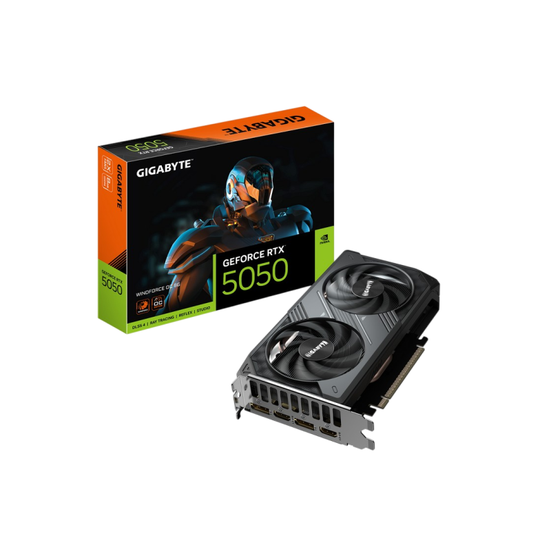 Видеокарта Gigabyte GeForce RTX 5050 WindForce OC