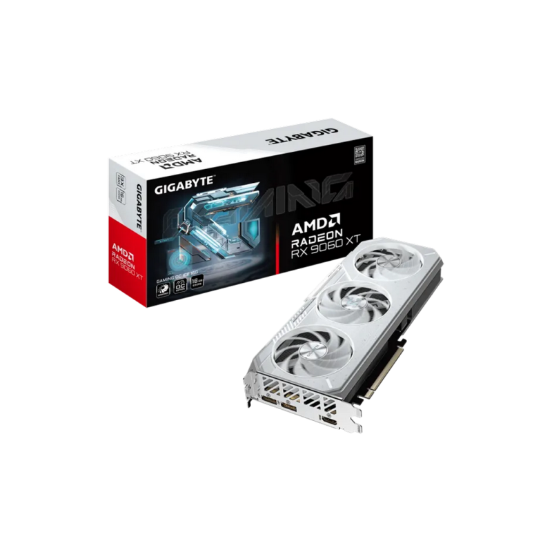 VGA Gigabyte Radeon RX 9060 XT 16GB GDDR6 Gaming OC ICE (GV-R906XGAMINGOCICE-16GD