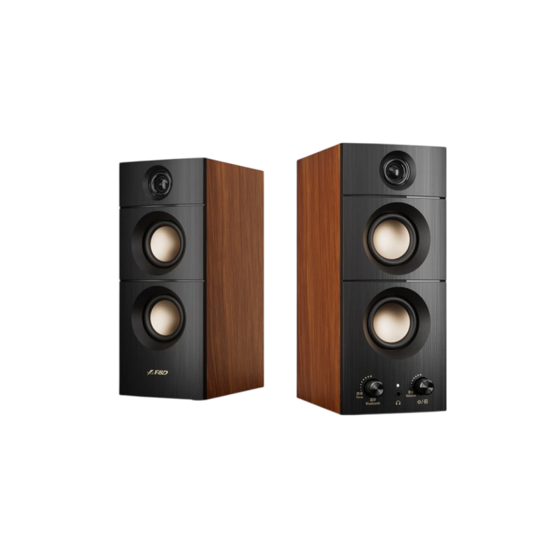 Speakers F&D R330BT Black+Wooden