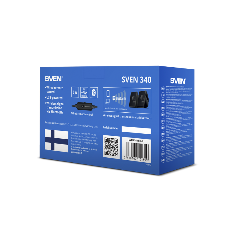 Boxa Sven 340, Black