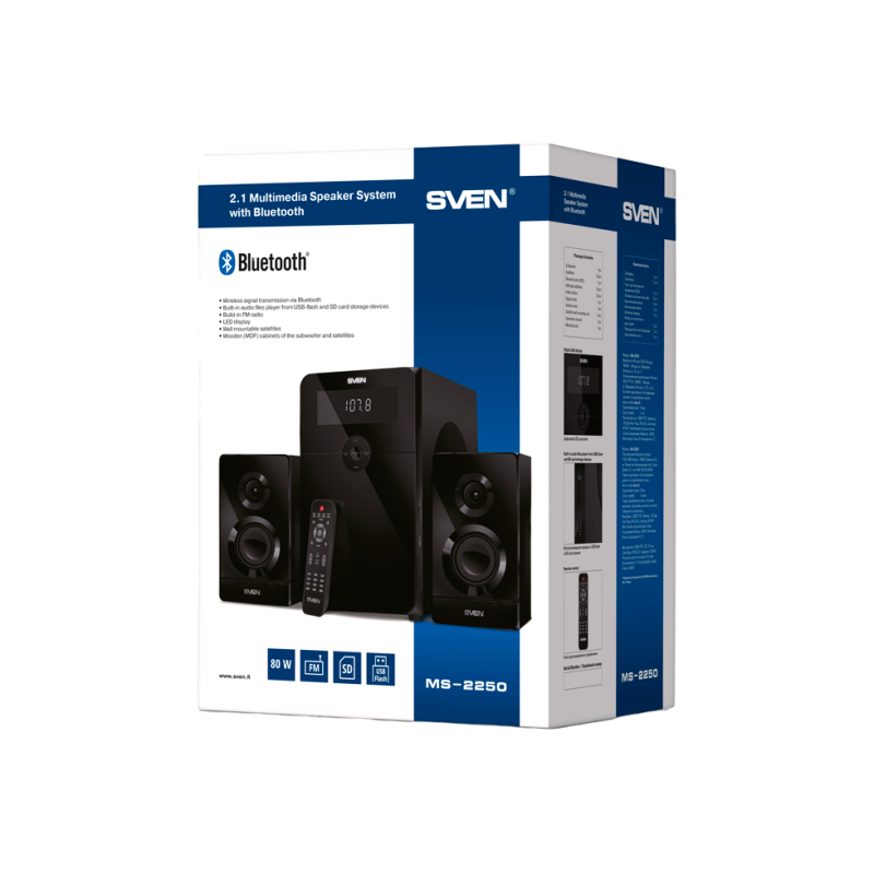 Колонка Sven MS-2250 Black