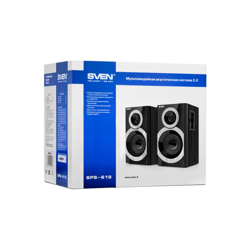 Колонка Sven SPS-619 Black