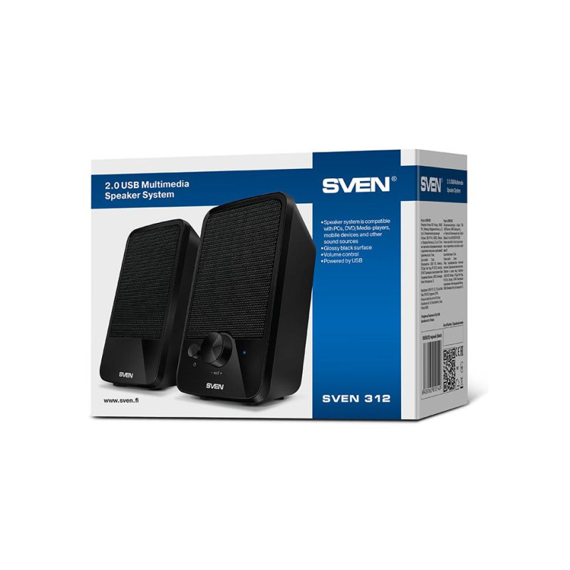 Колонка Sven 312 Black