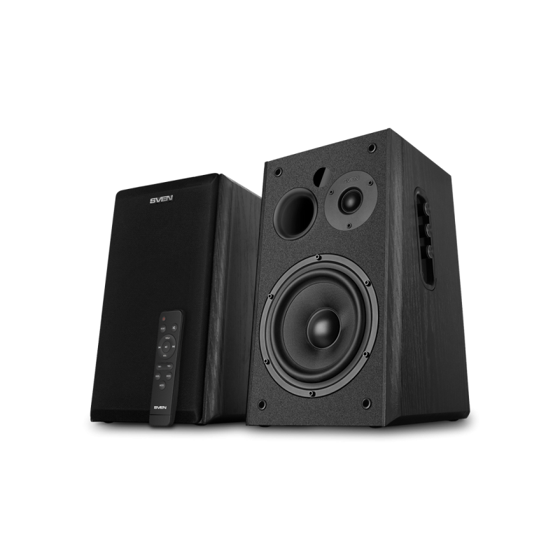Акустическая система SVEN MC-50, черная (210 Вт, пульт ДУ, Bluetooth (aptX HD), оптический, HDMI)