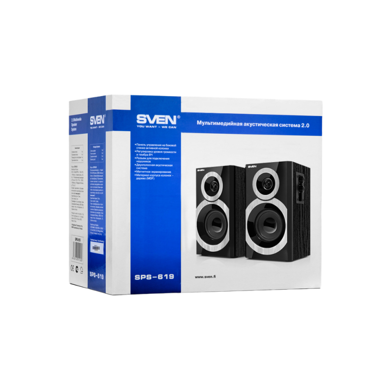 Колонка Sven SPS-619 Black