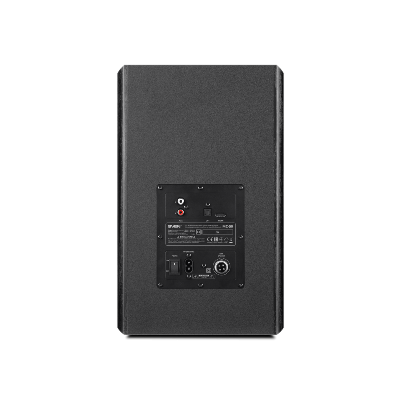 Акустическая система SVEN MC-50, черная (210 Вт, пульт ДУ, Bluetooth (aptX HD), оптический, HDMI)