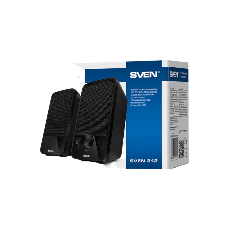 Колонка Sven 312 Black