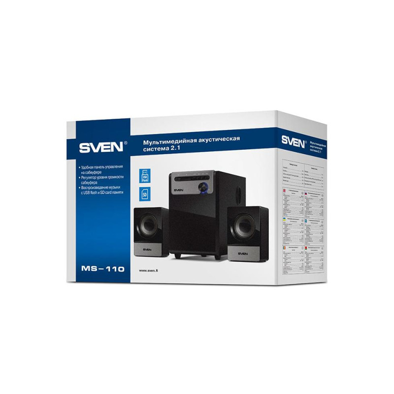 Колонка Sven MS-110 Black