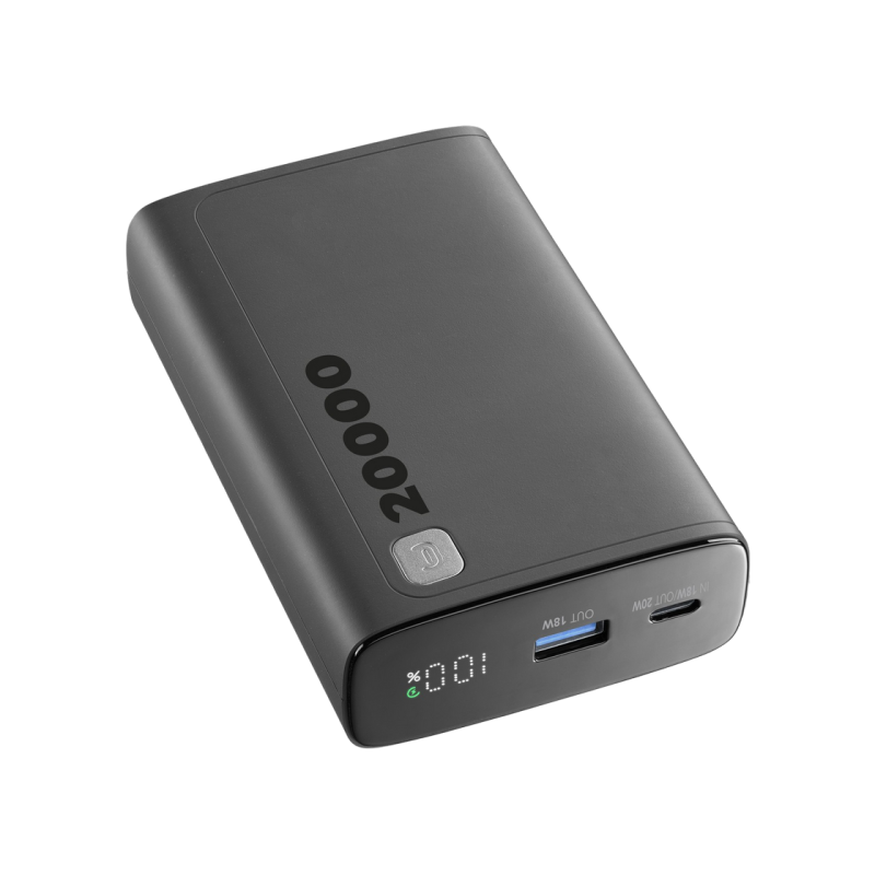 Power Bank Cellularline 20000mAh, Elite 20W, Black