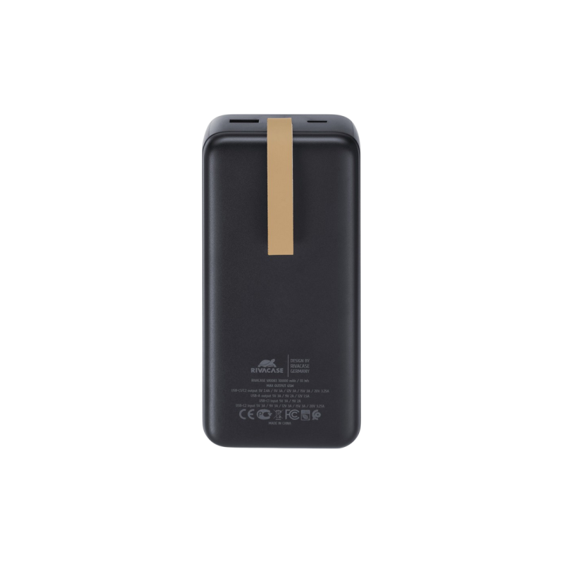 Пауэрбанк Rivacase VA1083, Black
