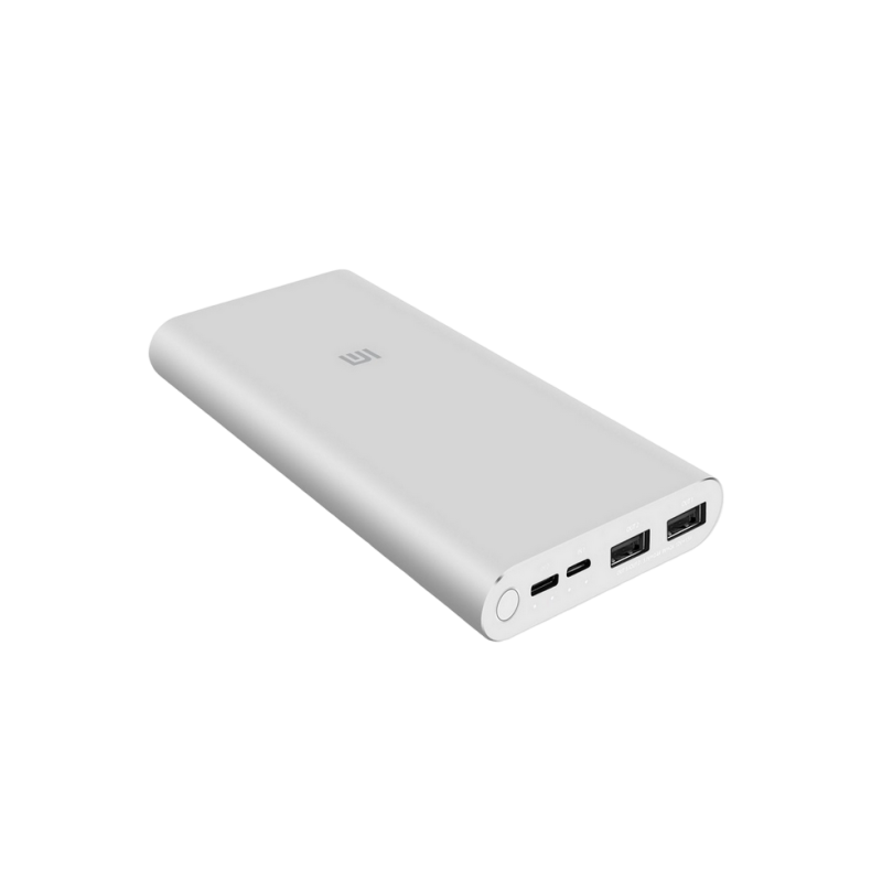 Xiaomi Power Bank 3, 10 000 мАч, Серебристый