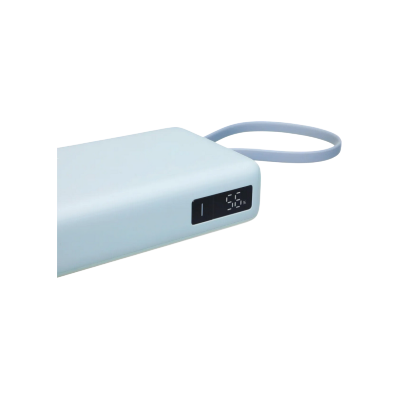 Power Bank, Xiaomi 20000 mah, 67W (Integrated Cable), Ice Blue