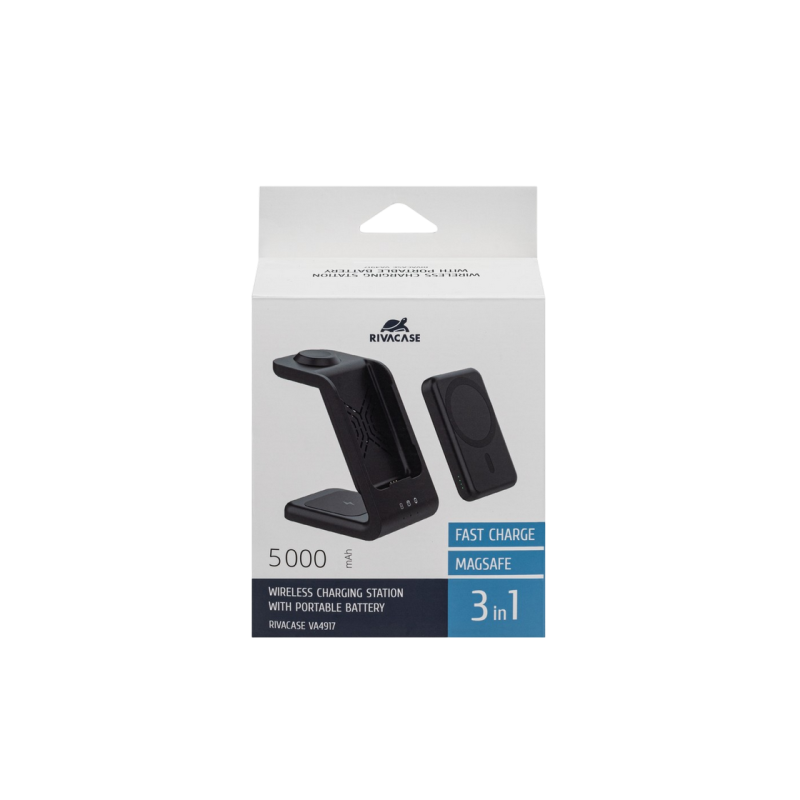 Пауэрбанк Rivacase VA4917, Black