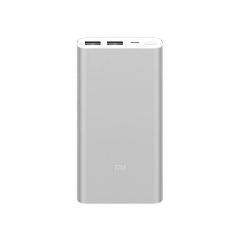 Xiaomi Mi Power Bank 2S, 10.000 mAh, Silver