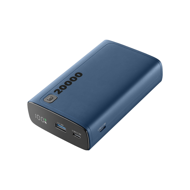 Power Bank Cellularline 20000mAh, Elite 20W, Blue