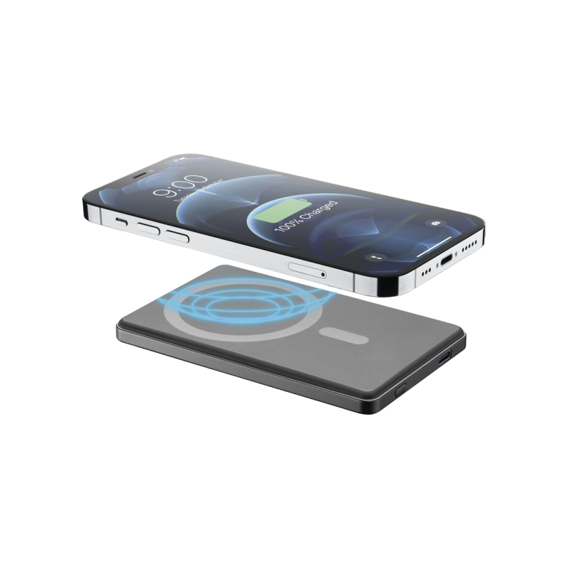 Пауэрбанк Cellularline MAG LITE, Dark Gray