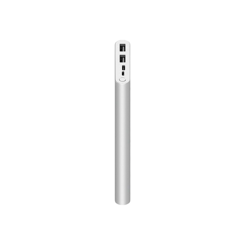 Xiaomi Power Bank 3, 10 000 мАч, Серебристый