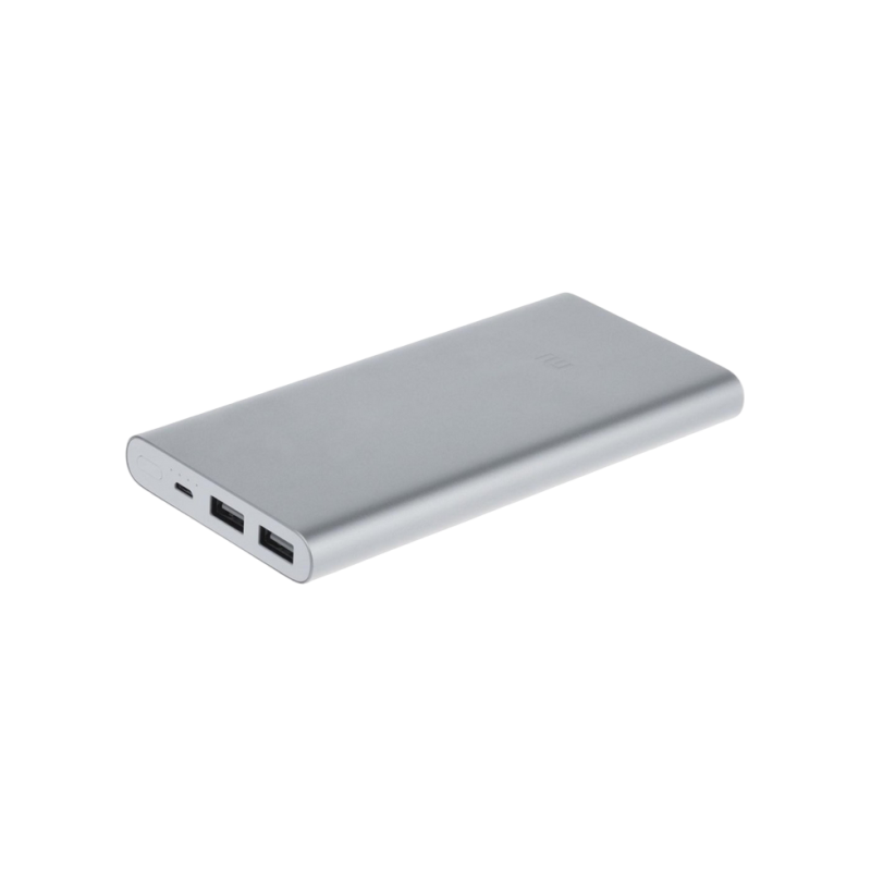 Xiaomi Mi Power Bank 2S, 10.000 mAh, Silver