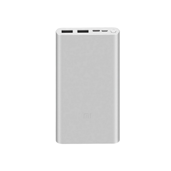 Xiaomi Power Bank 3, 10.000 mAh, Silver