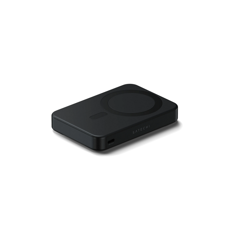 Power Bank, Satechi Qi2 10000 mah Magnetic with stand, Black