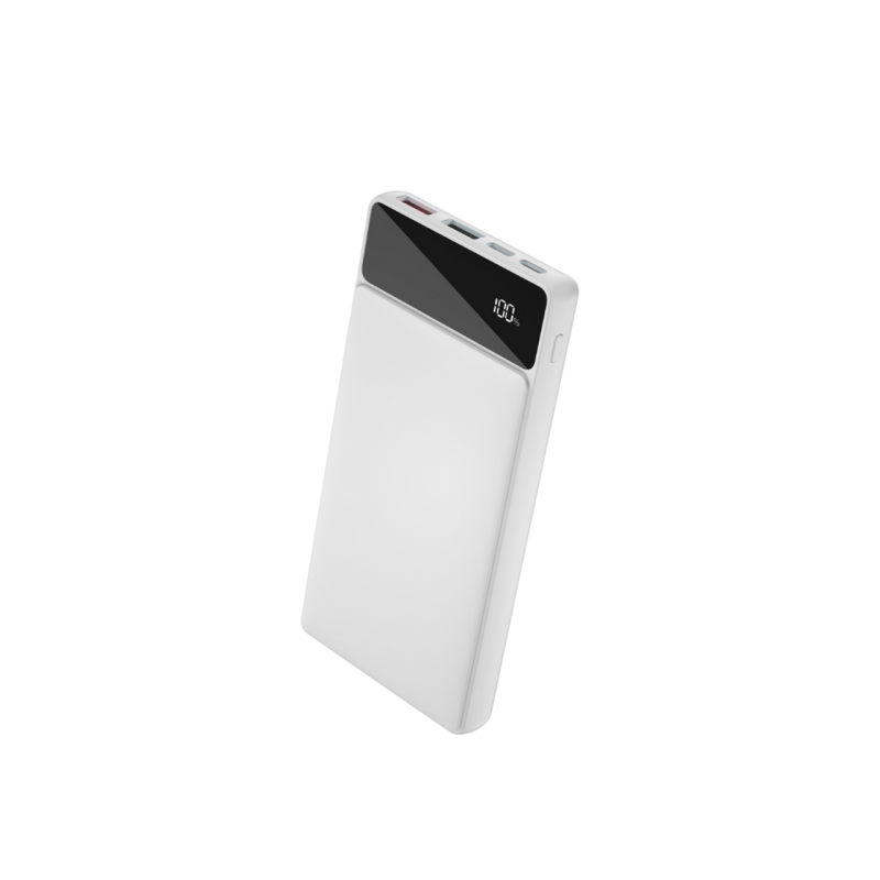 Power Bank XO 10000 mAh, Fast Charging, PD20W+QC22.5W, PR132 White