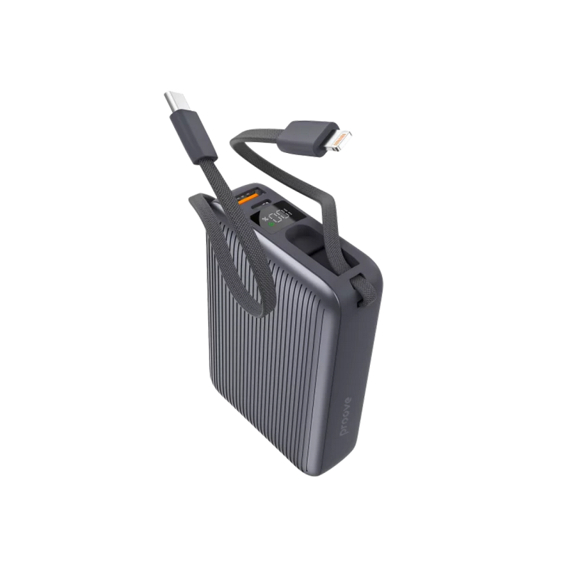 Power Bank 20000mAh Proove Moon Rock 22.5W, Gray