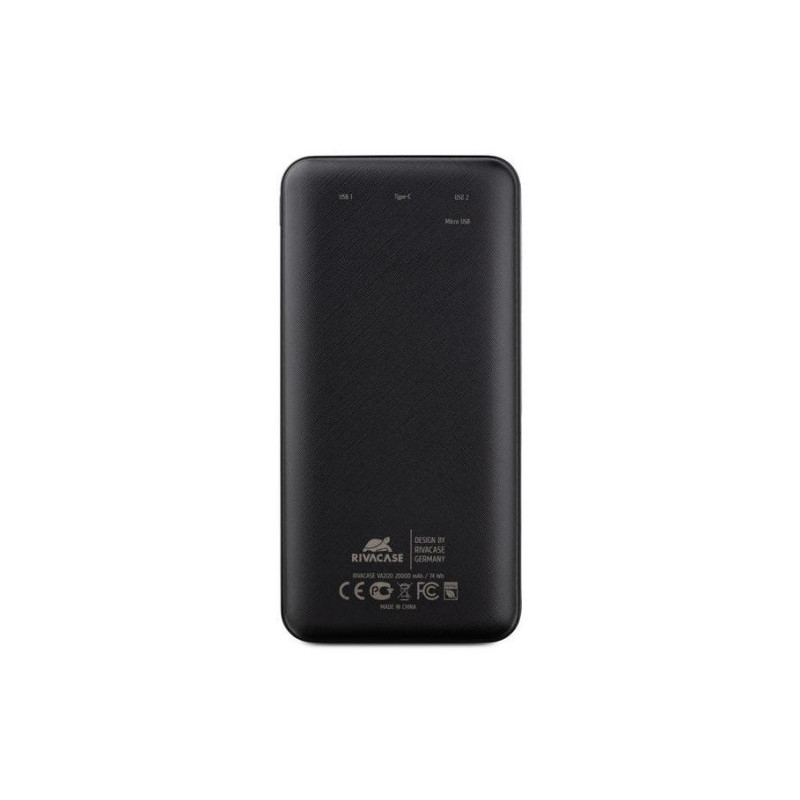 Пауэрбанк Rivacase VA2120, Black