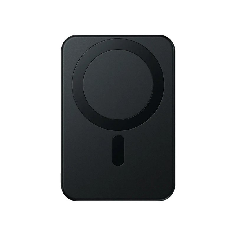 Power Bank, Satechi Qi2 5000 mah Magnetic with stand, Black