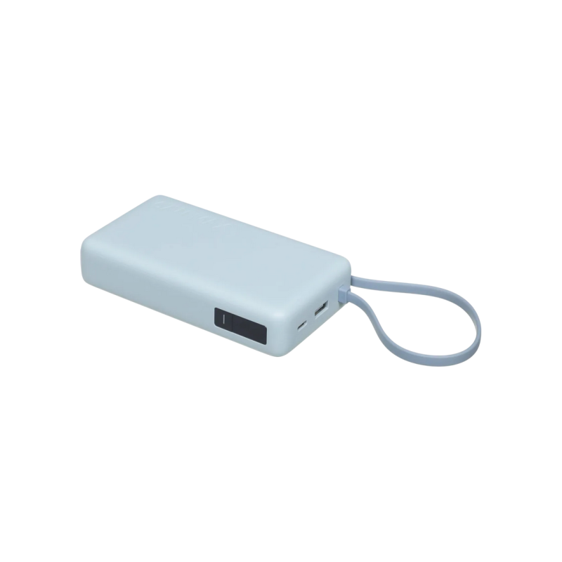 Power Bank, Xiaomi 20000 mah, 67W (Integrated Cable), Ice Blue