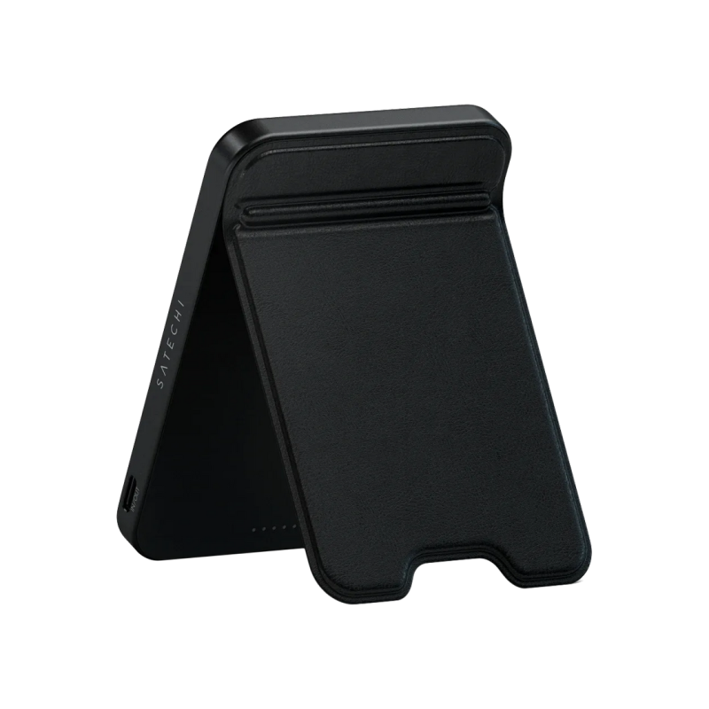 Power Bank, Satechi Qi2 5000 mah Magnetic with stand, Black