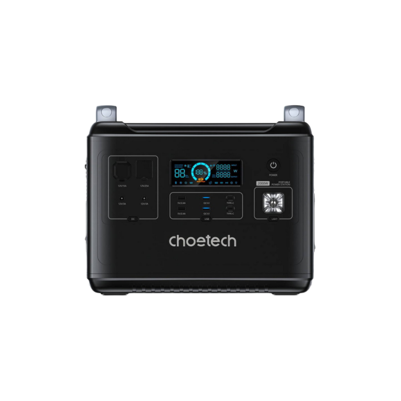 CHOETECH 2000Wh Bidirectional charging Power Station
