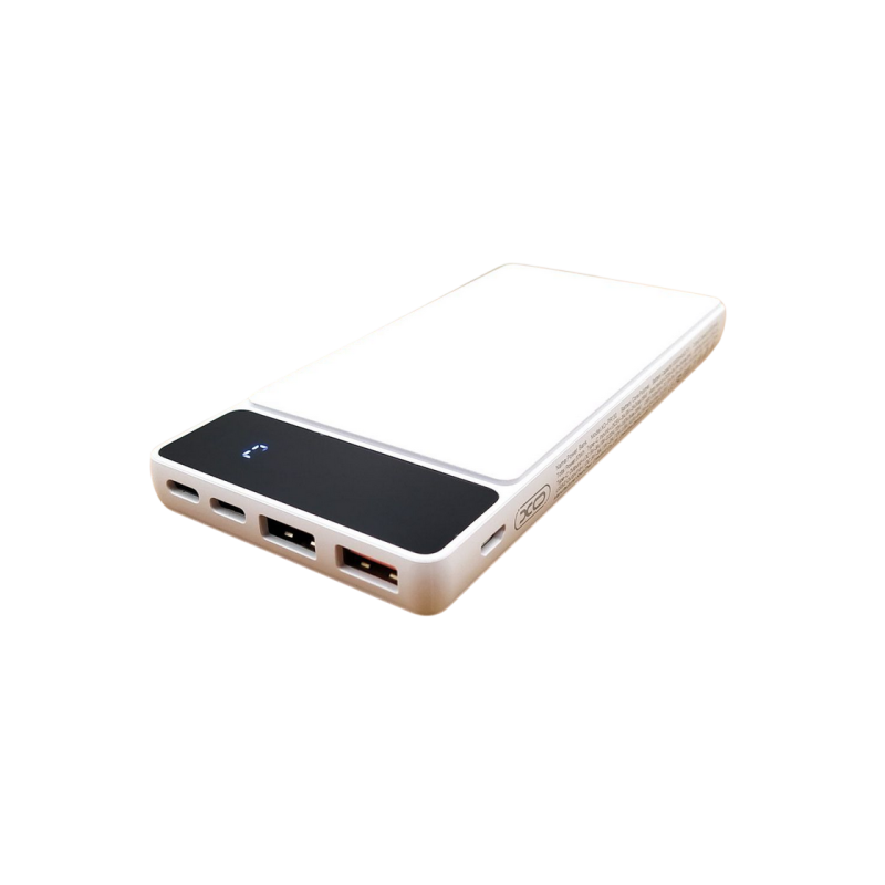 Power Bank XO 10000 mAh, Fast Charging, PD20W+QC22.5W, PR132 White